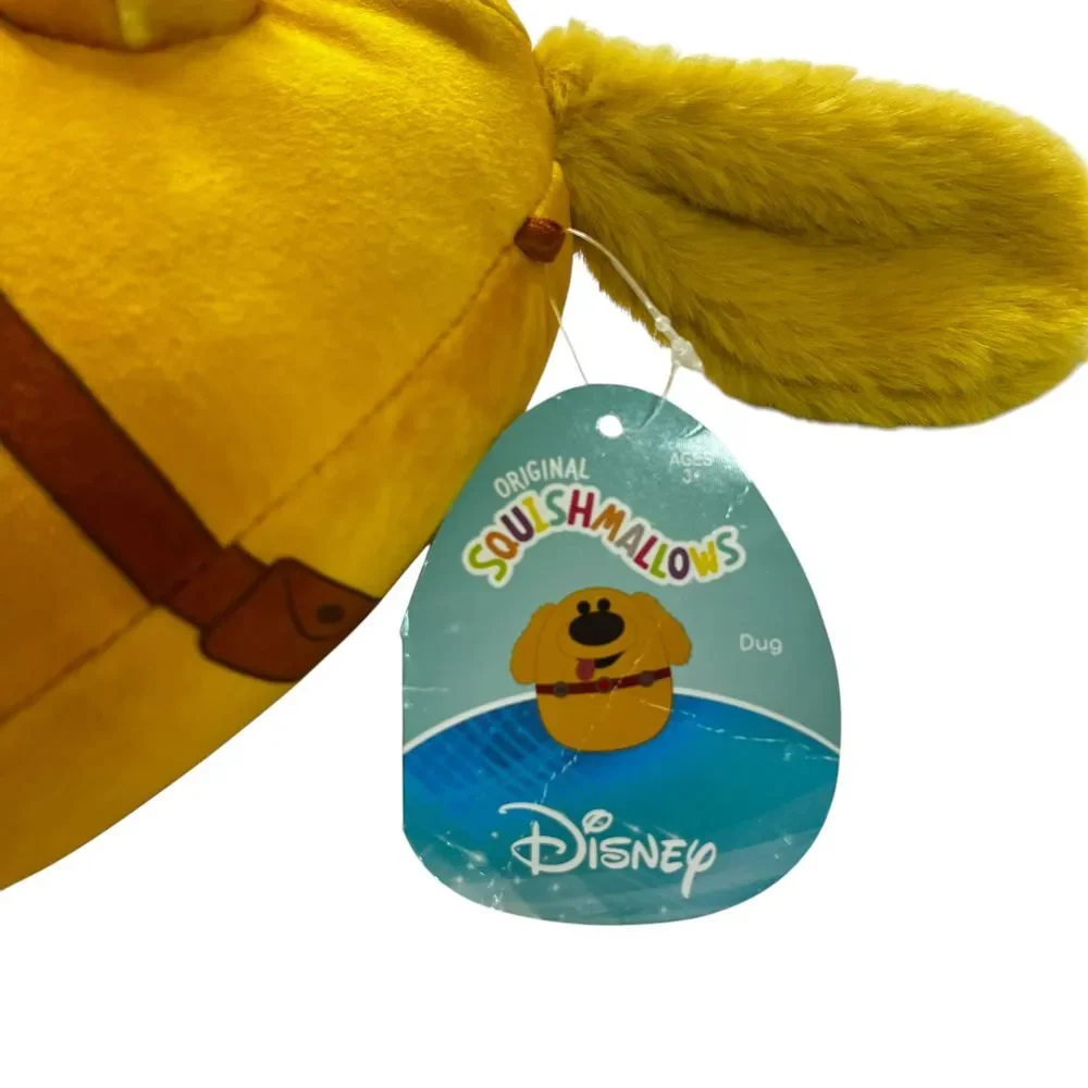 Squishmallows Disney Pixar Yellow Dug‎ from Up KellyToy 7